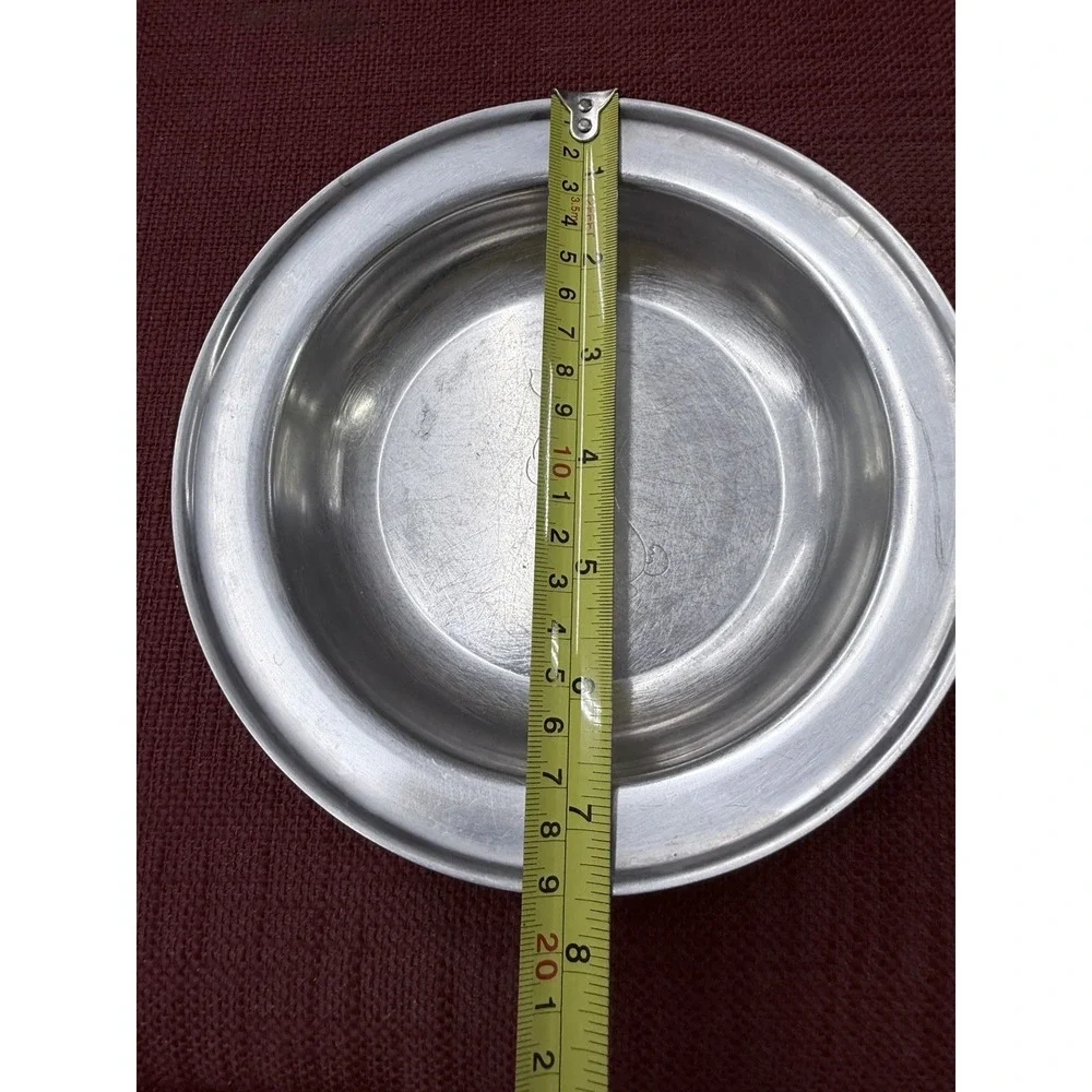 Stainless Steel Child's Bowl DKF Lundtofte Denmark- Rabbits